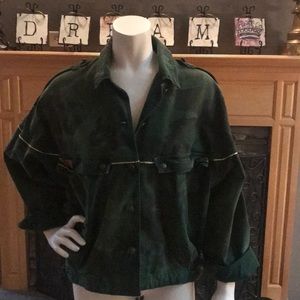 Free People Slouchy Military jacket